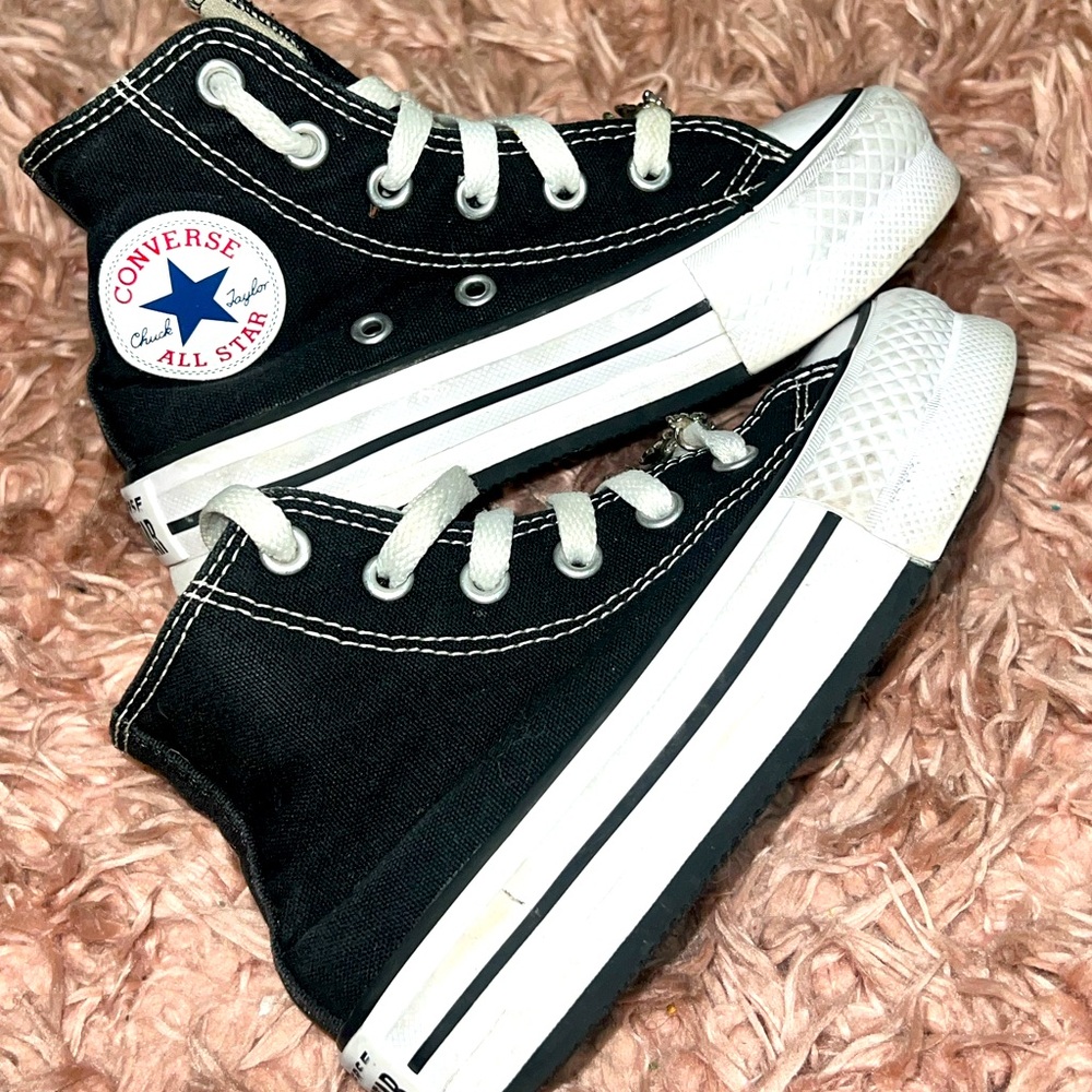 Girls High Top Converse